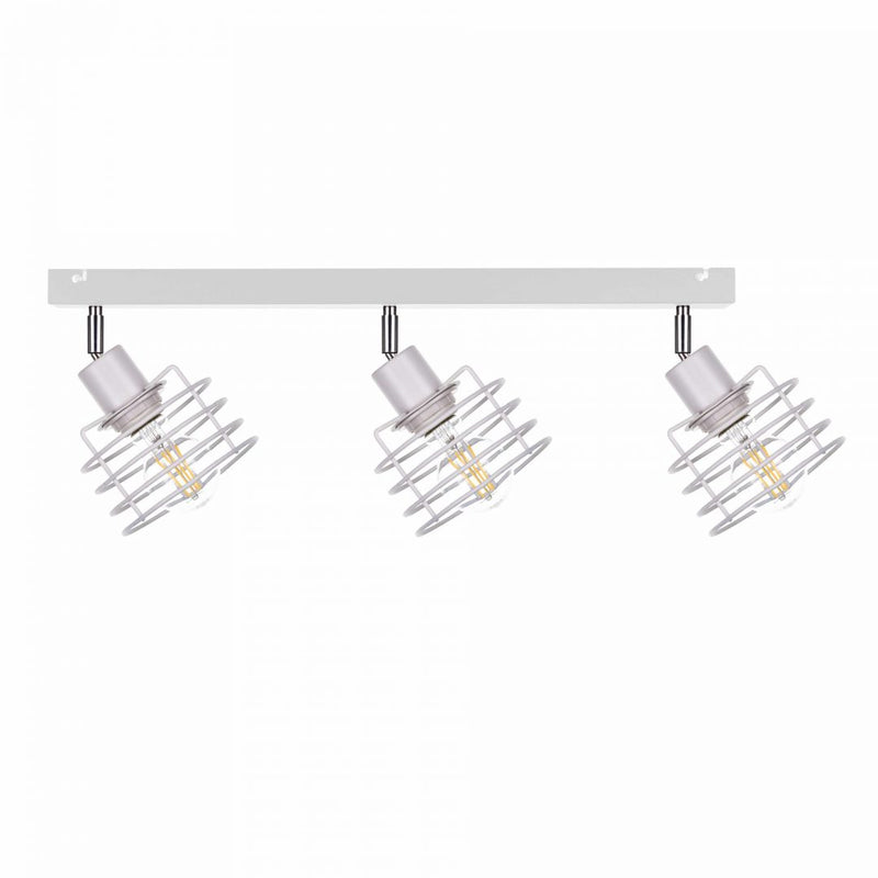 Keter Lighting Viva 3L monorail ceiling lamp E27 H 20.0cm