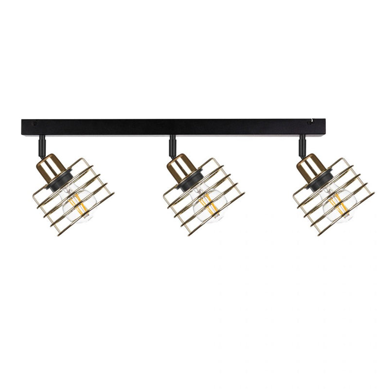 Keter Lighting Viva 3L monorail ceiling lamp E27 H 20.0cm