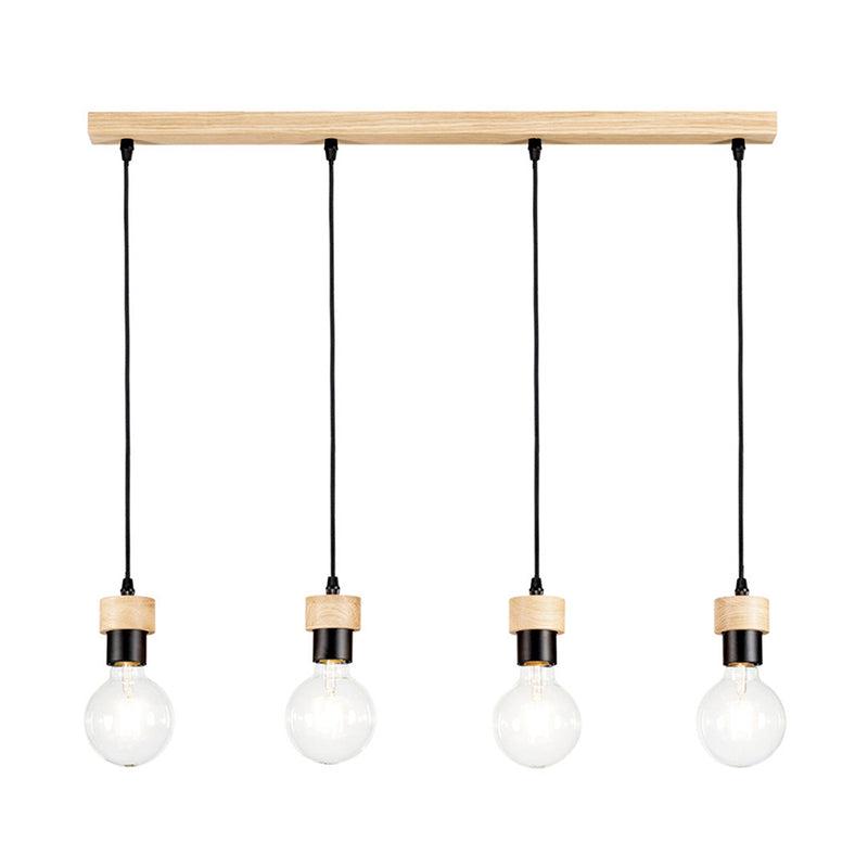 Britop Lighting Clarte 4L lineaarinen riippukattovalaisin E27, leveys 76cm