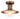 Ceiling lamp Globo Lighting Linda aluminium bronze E27