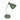 Steinhauer Jump 1L table desk lamp metal green E27, H 33cm