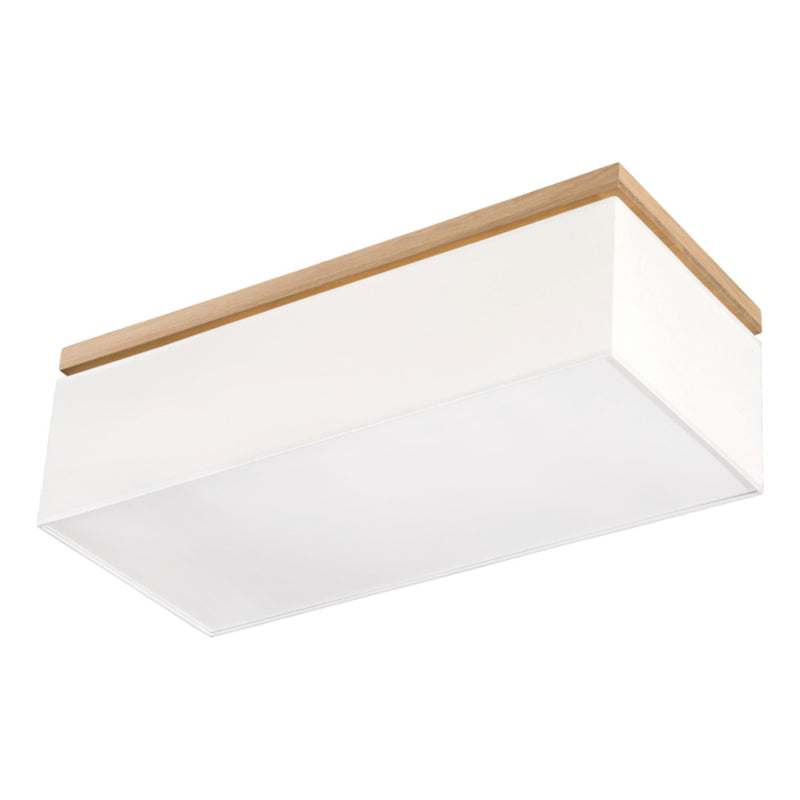 Vertiga Ceiling Lamp 4xE27 Max.25W Oiled Oak/White