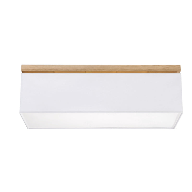 Vertiga Ceiling Lamp 4xE27 Max.25W Oiled Oak/White