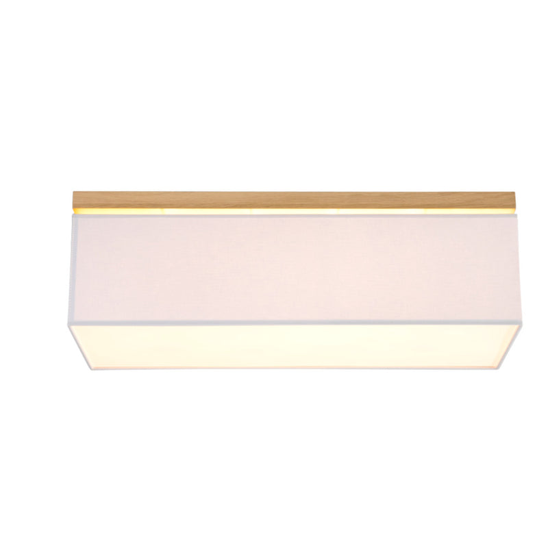 Vertiga Ceiling Lamp 4xE27 Max.25W Oiled Oak/White