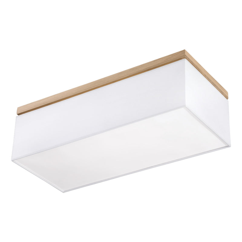 Vertiga Ceiling Lamp 4xE27 Max.25W Oiled Oak/White