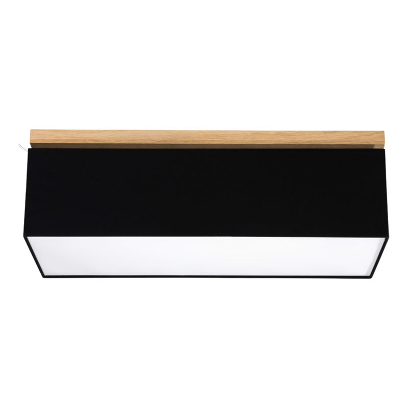 Vertiga Ceiling Lamp 4xE27 Max.25W Oiled Oak/White