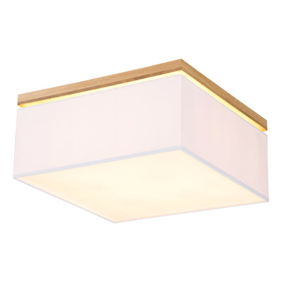 Vertiga Ceiling Lamp 4xE27 Max.25W Oiled Oak/White