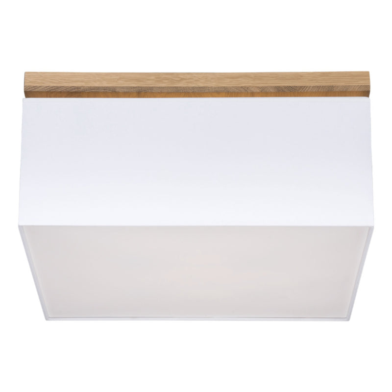 Vertiga Ceiling Lamp 4xE27 Max.25W Oiled Oak/White