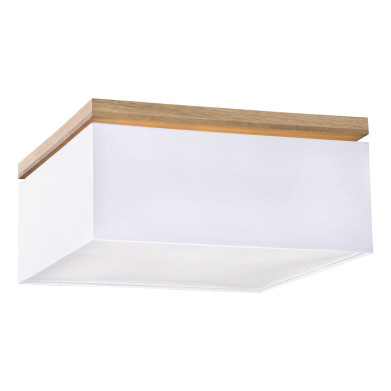 Vertiga Ceiling Lamp 4xE27 Max.25W Oiled Oak/White