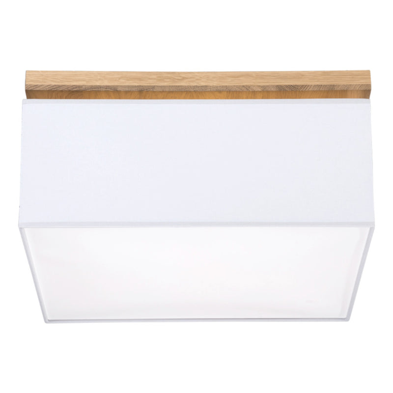 Vertiga Ceiling Lamp 4xE27 Max.25W Oiled Oak/Gray/White