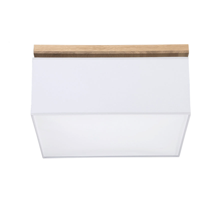 Vertiga Ceiling Lamp 4xE27 Max.25W Oiled Oak/White