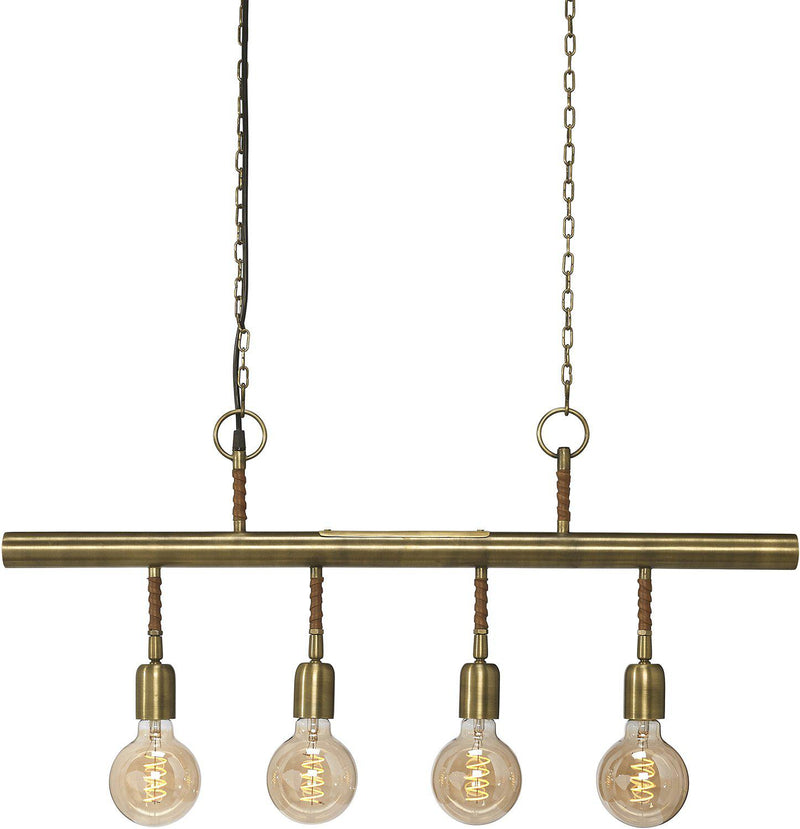 PR Home Nora 4L linear suspension ceiling lamp E27 W 82.5cm