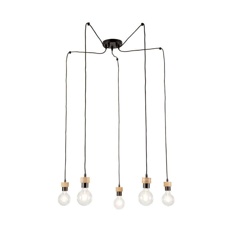 Britop Lighting Clarte Spider 5L pendel E27