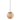 Steinhauer Bollique 1L pendant lamp amber E27, D 20cm