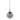 Steinhauer Bollique 1L pendant lamp smoky glass E27, D 25cm