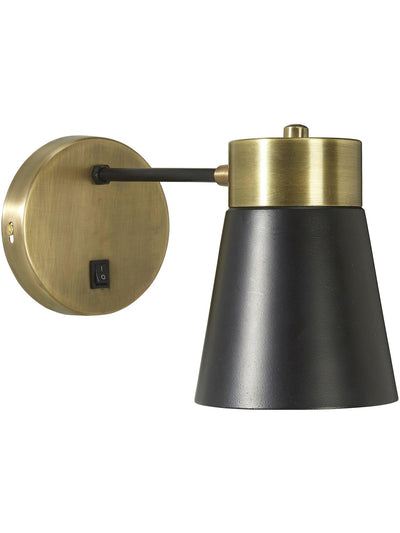 PR Home Luna 1L wall sconce lamp E27 H 18cm