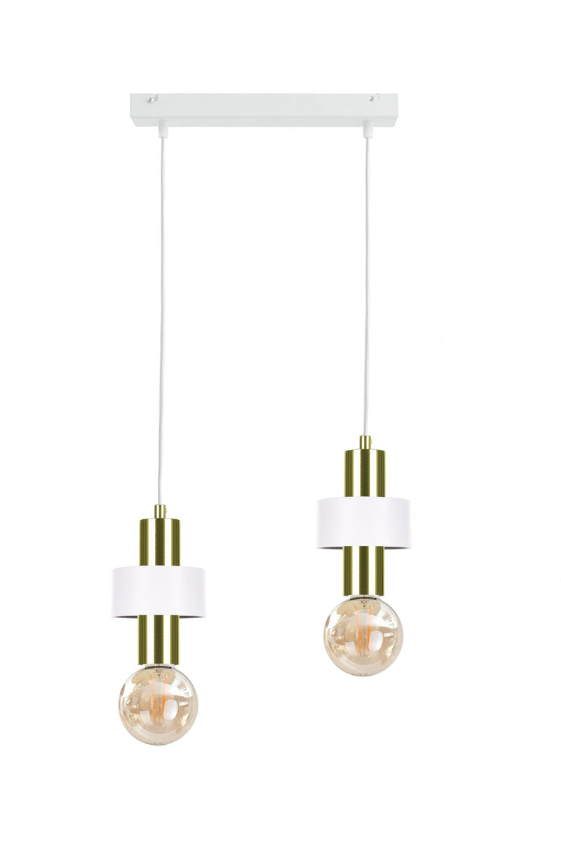 Keter Lighting Unica  2L linear suspension pendant lamp E27 H 120.0cm