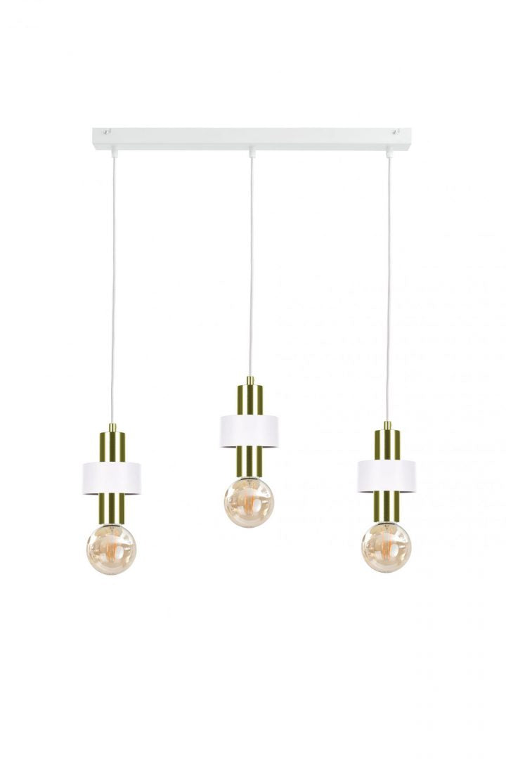 Keter Lighting Unica  3L linear suspension pendant lamp E27 H 120.0cm