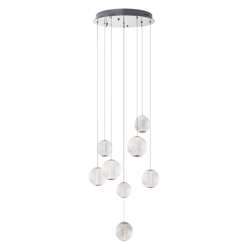 Maxlight Nobile 8L pendant lamp LED, D 42cm