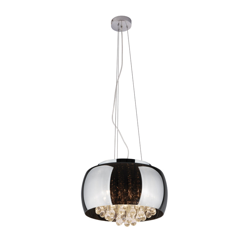 Maxlight Moonlight 5L pendant lamp chrome, D 40cm