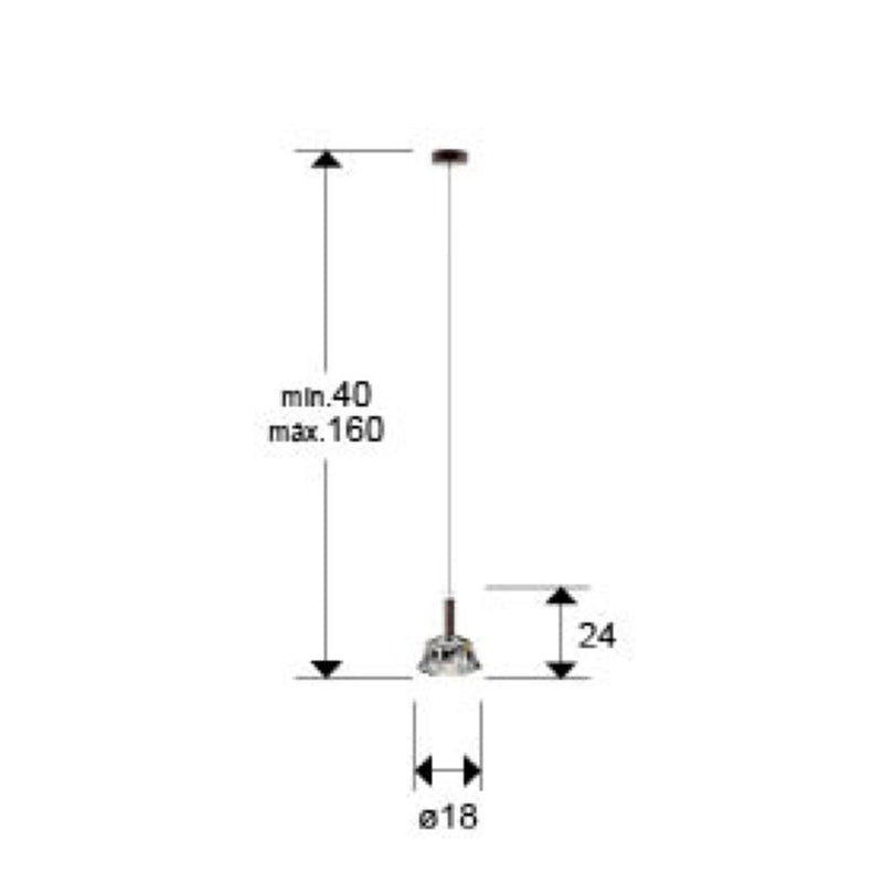 Schuller Scarlet 1L pendant lamp D 18cm