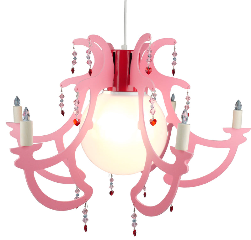 Hanglamp Lustre Rosata