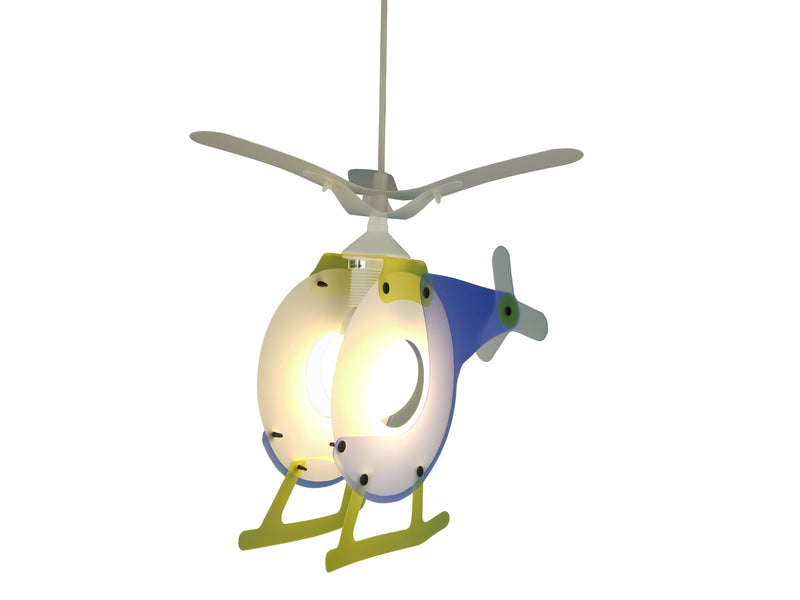 Pendant lamp helicopter