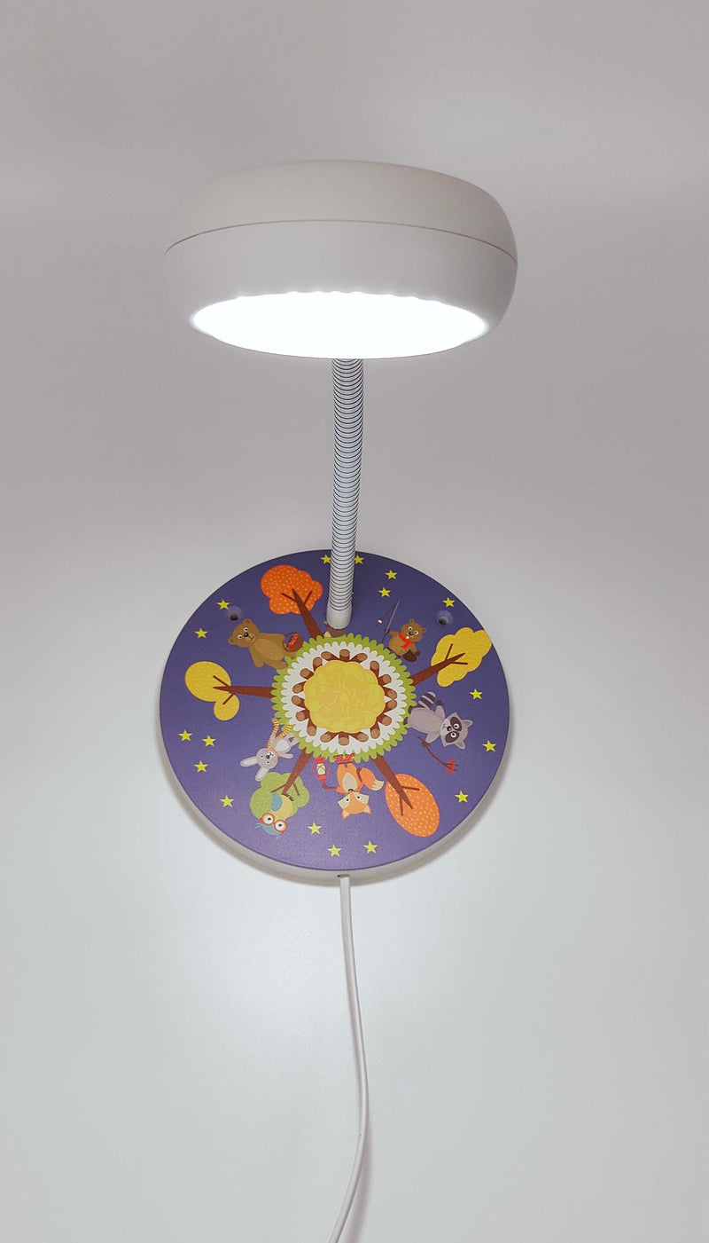 Wandlamp bosdieren