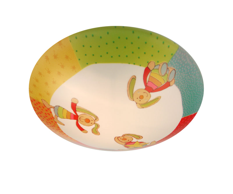 Rainbow Rabbit ceiling shell