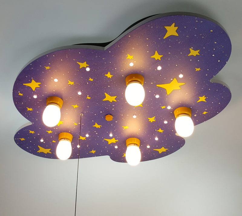 Ceiling lamp night sky