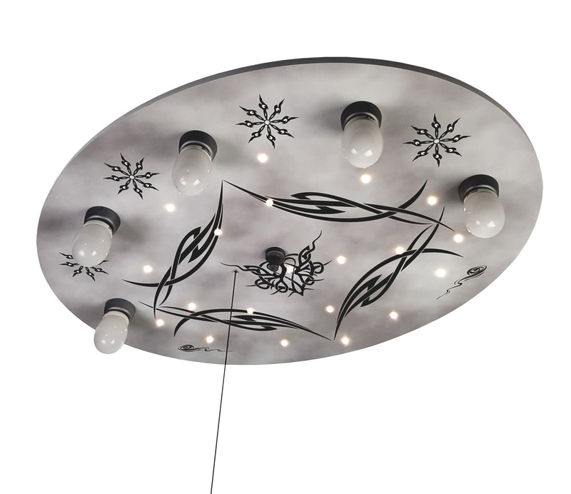 Lampada da soffitto gotica