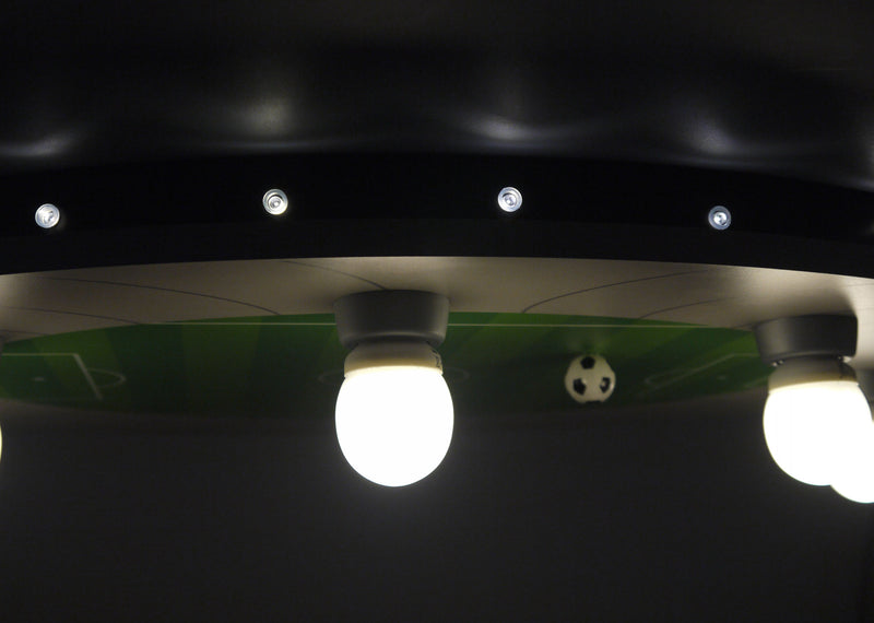 Ceiling light football stadium