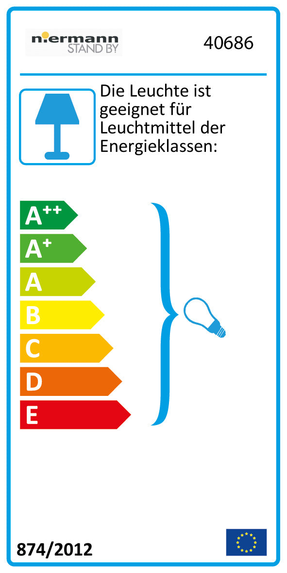 Wandleuchte mit wilden Tieren