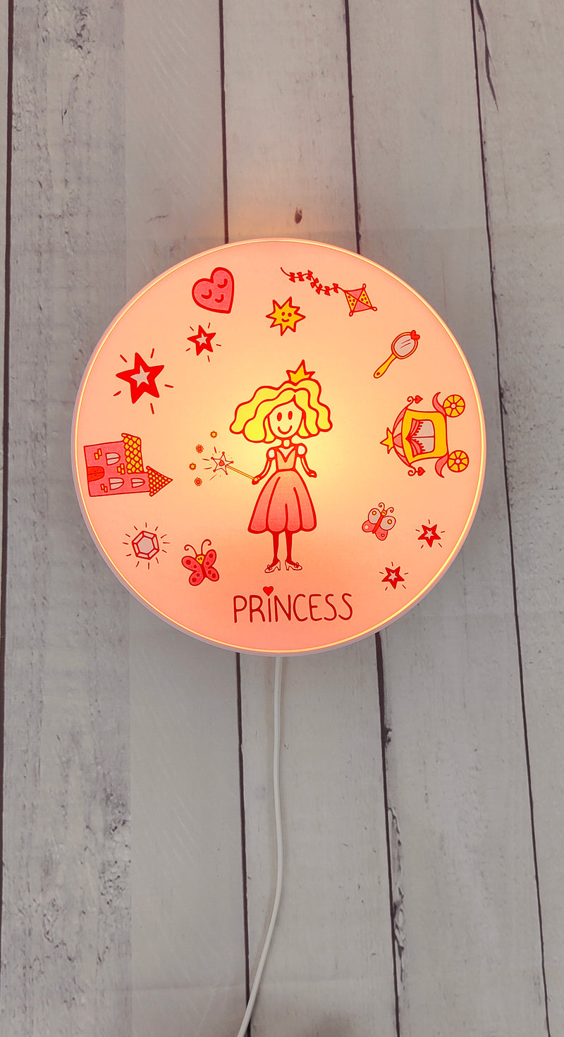 Wandlamp Prinses