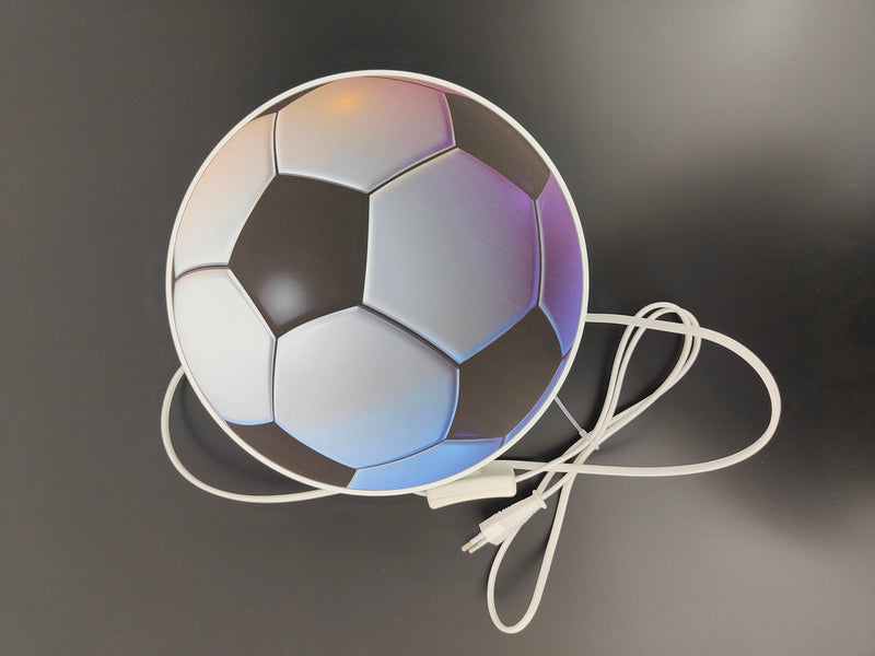 Wall lamp football