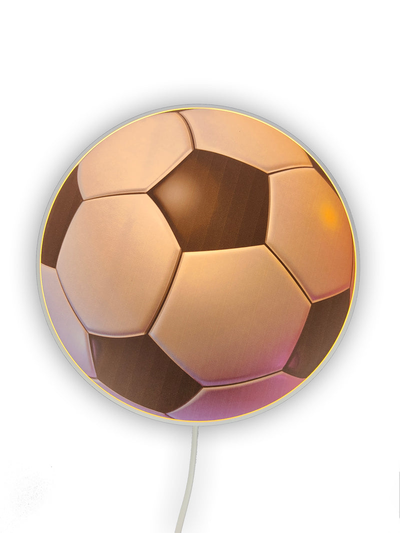 Wall lamp football