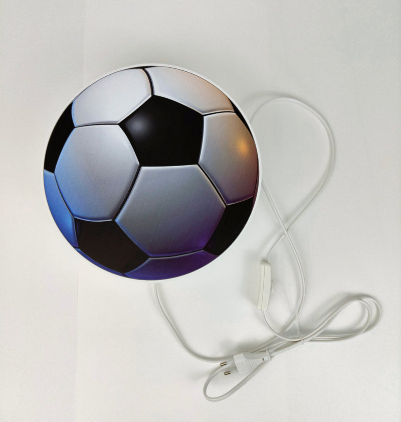 Lampada da parete calcio