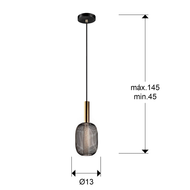 Schuller Micryn 1L pendant lamp D 13cm