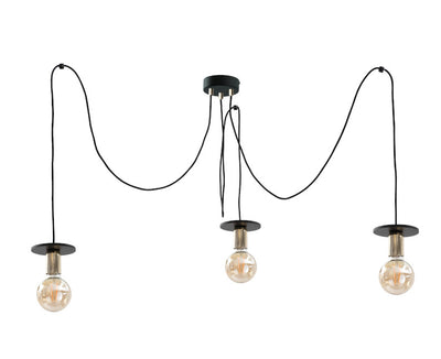 Keter Lighting Saturn 3L pendants E27 H 180.0cm