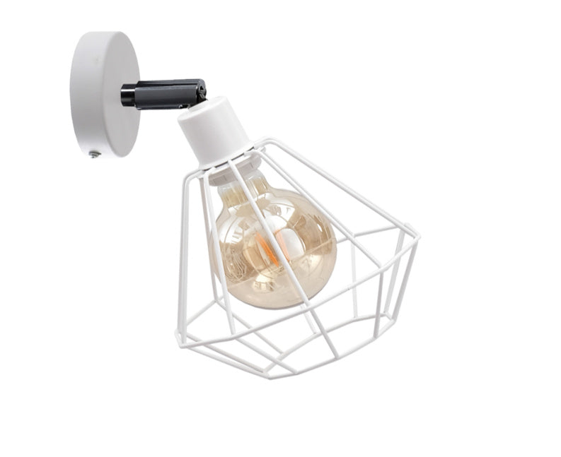 Keter Lighting Foskal 1L wall sconce lamp E27 H 25.0cm