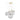 Pendant lamp CADIX GOLD metal gold G9 7 lamps