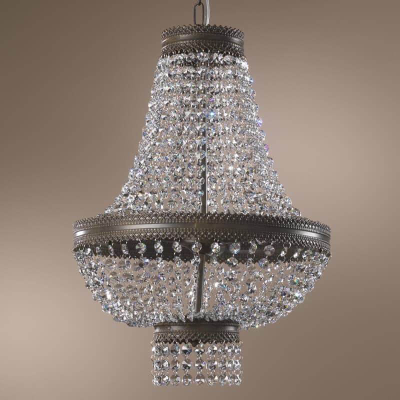 Onli Lighting Impero 3L pendant lamp E14 D 36cm