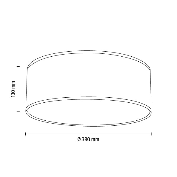 Britop Lighting Malo 3L Unterputz-Deckenleuchte E27, D 38–58 cm