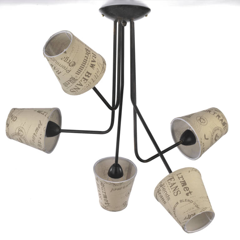 Onli Lighting Lampada da soffitto Maida 5L E14 H 75cm