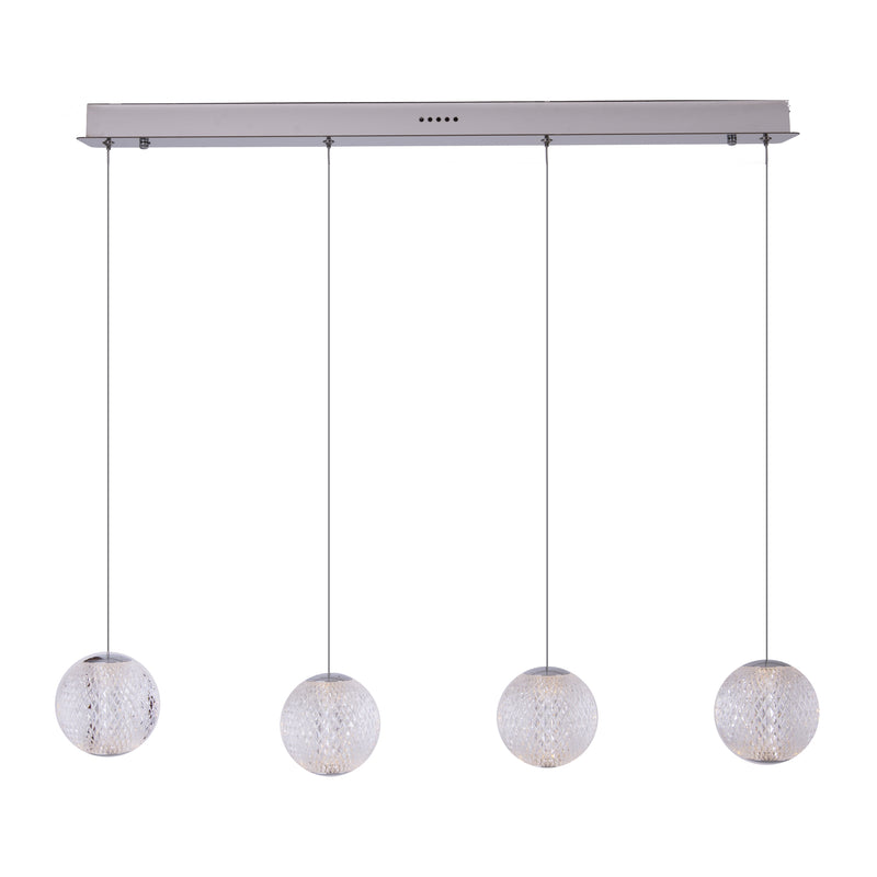 Maxlight Nobile 4L linear suspension lamp LED