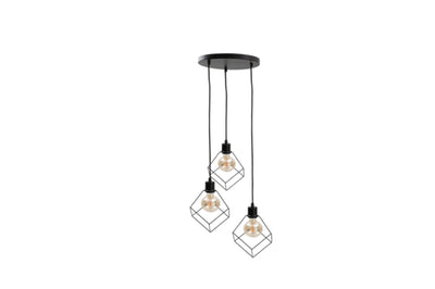 Keter Lighting Ruben 3L pendants E27 H 120.0cm