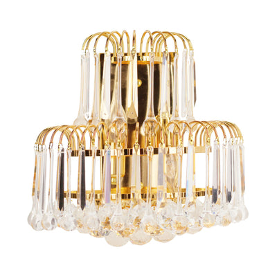 Grenada Wall lamp 2xE14 40W Gold / Transparent