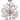 Chandelier Globo Lighting Falla metal chrome E14 4L