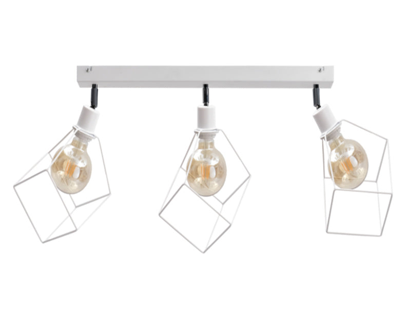 Keter Lighting Ruben 3L monorail lighting E27 H 35.0cm