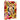 Deco panel print, Giraffe and colored roses